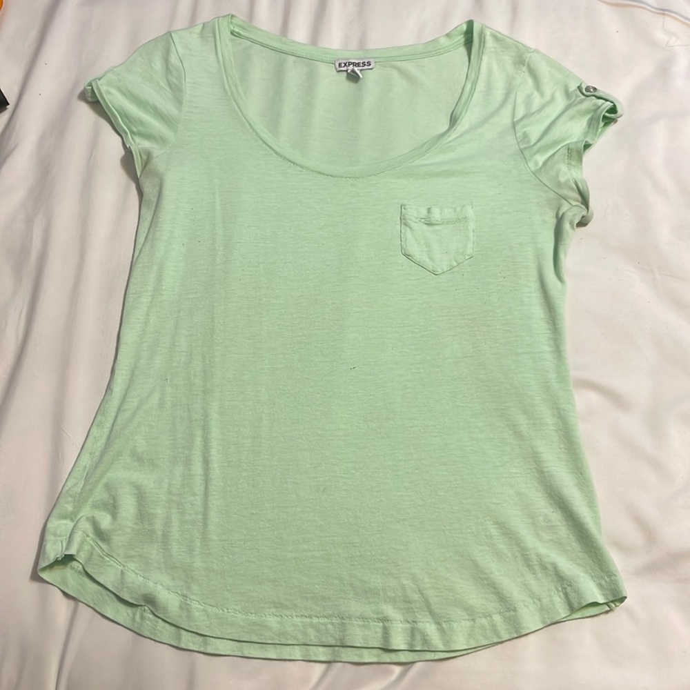 Mint Green Tee Size M